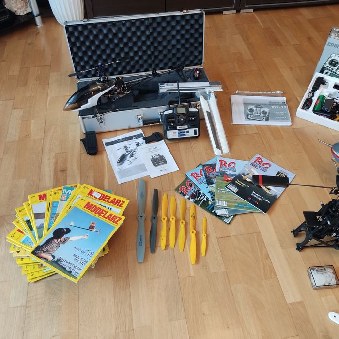 Samolot RC model F16 F-16 skala 1:5 - zestaw