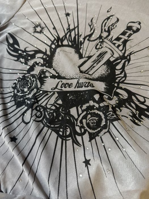 сіра сіточка зі стразами