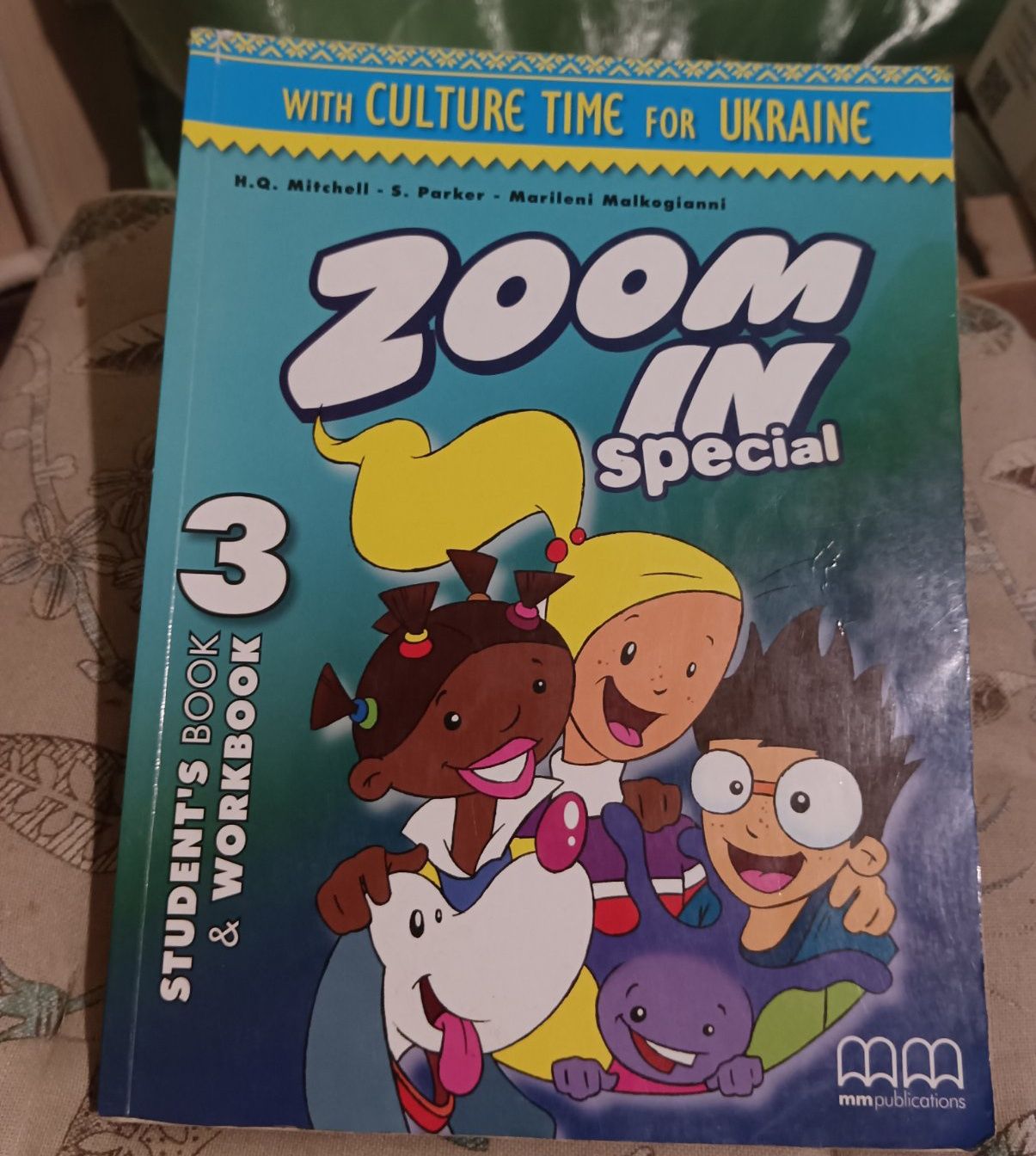 Student's book & Work book 3 клас Zoom in