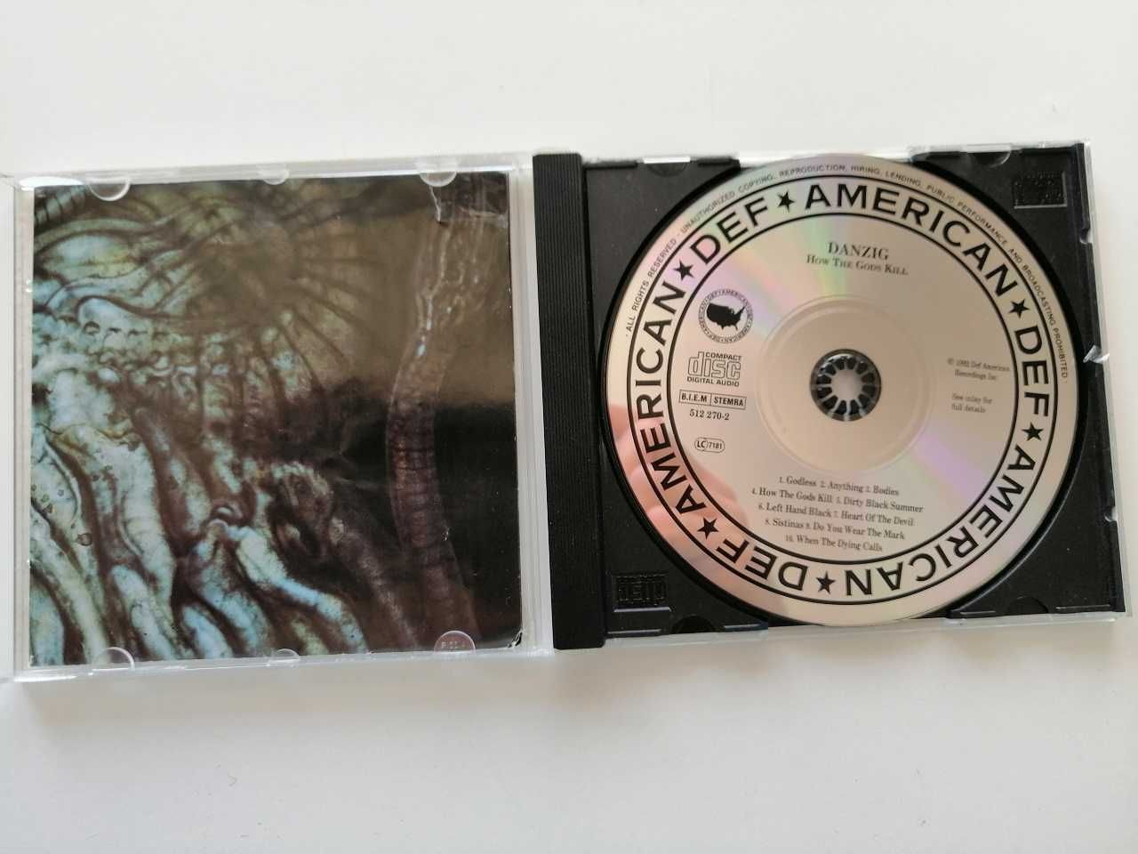 CD DANZIG III How The Gods Kill  Plakat !