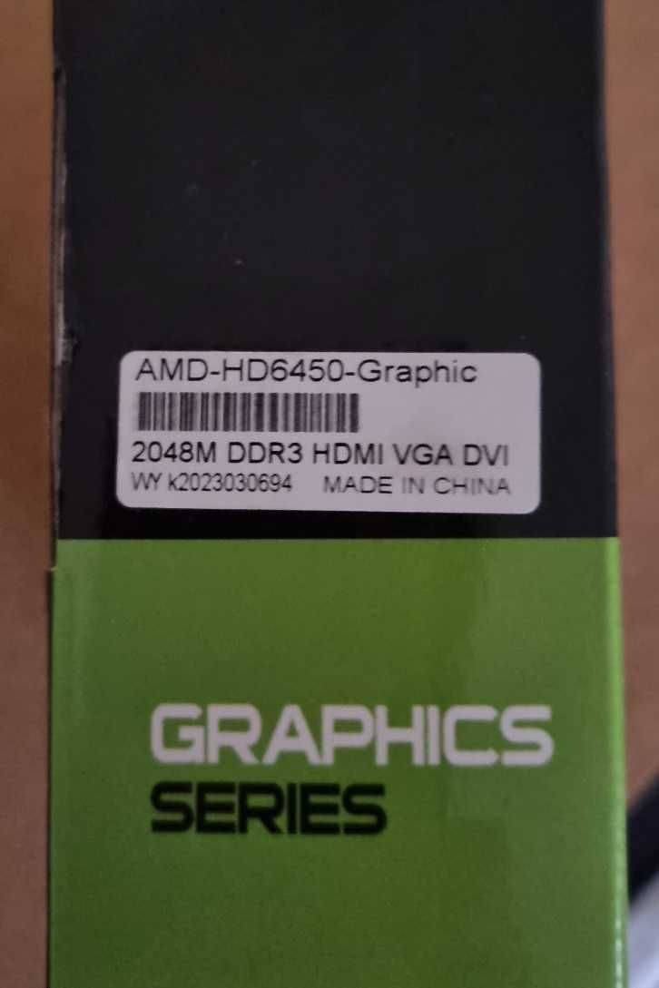 Karta graficzna 2GB AMD-HD6450 niski profil