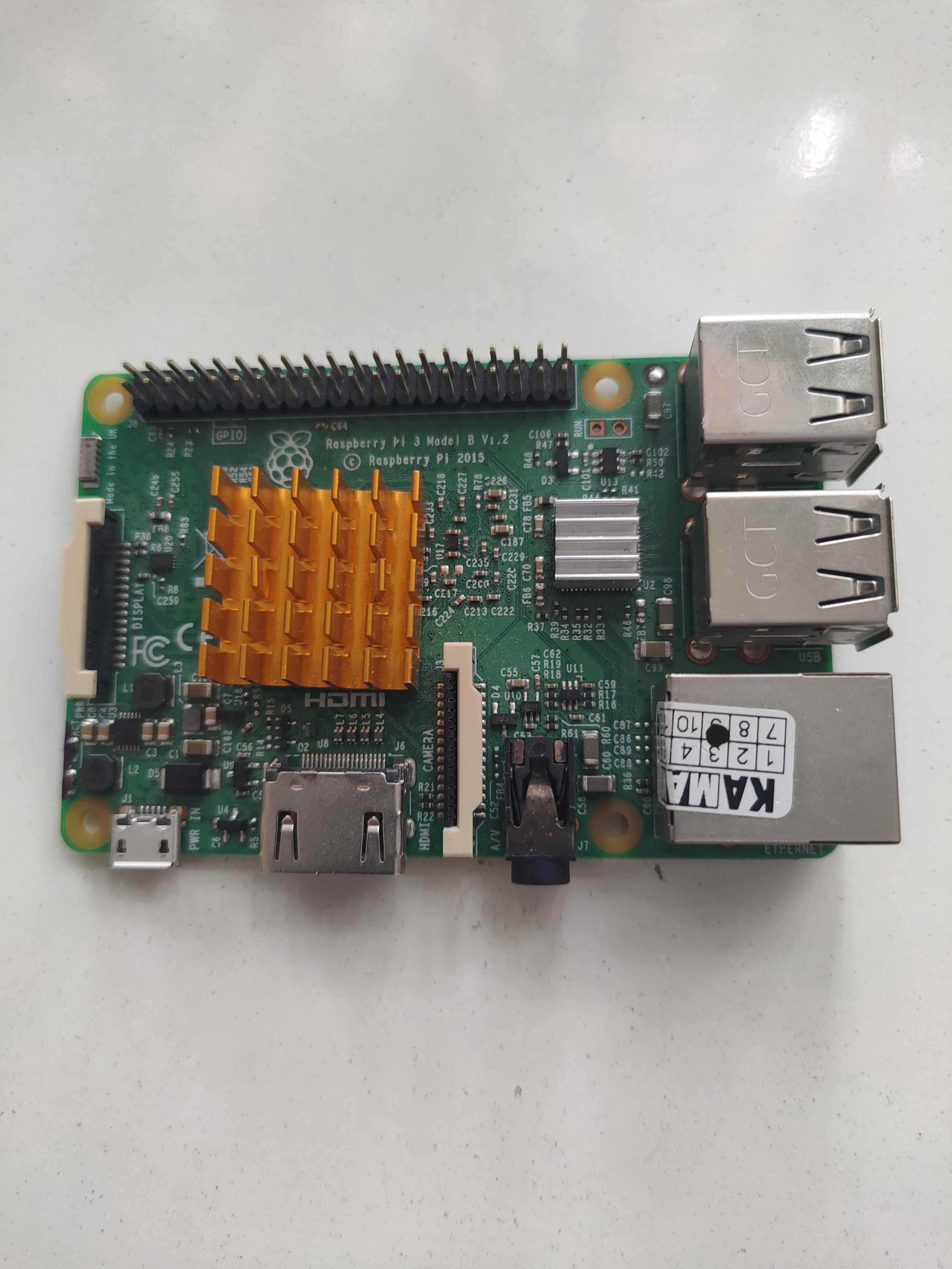 Sprzedam Raspberry Pi 3  B V 1.2 + USB HUB 4-Port USB + Zegar DS. 3231