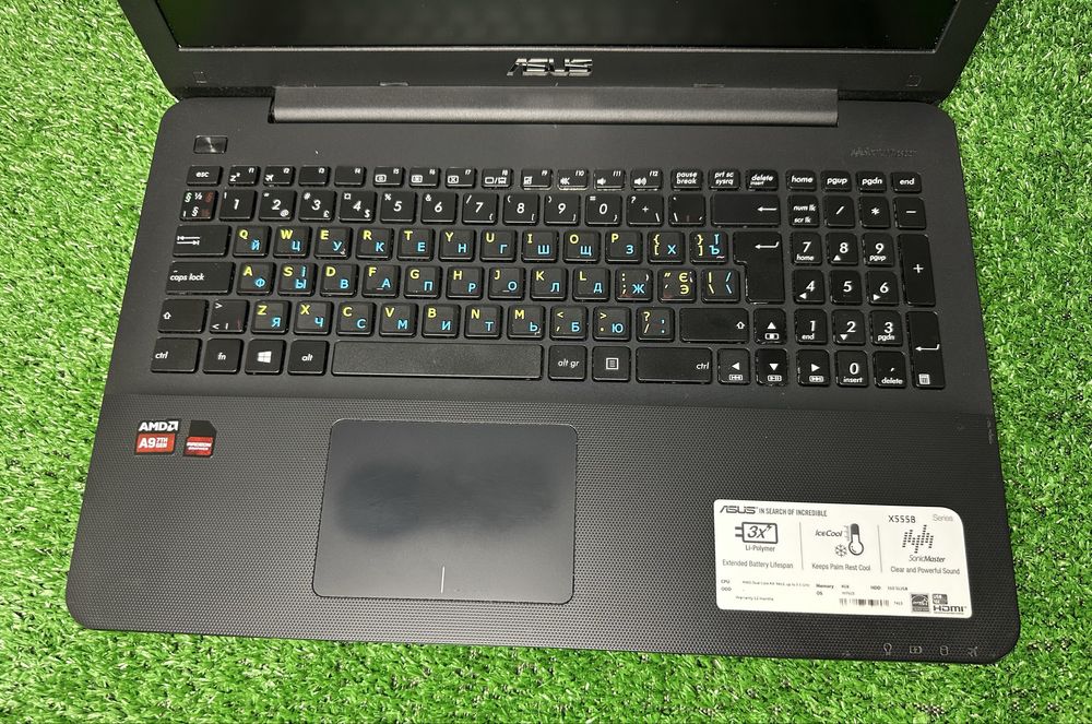 Ноутбук Asus X555B 15.6’’ FHD AMD A9-9410 8GB DDR4/ 250GB SSD (r2049)