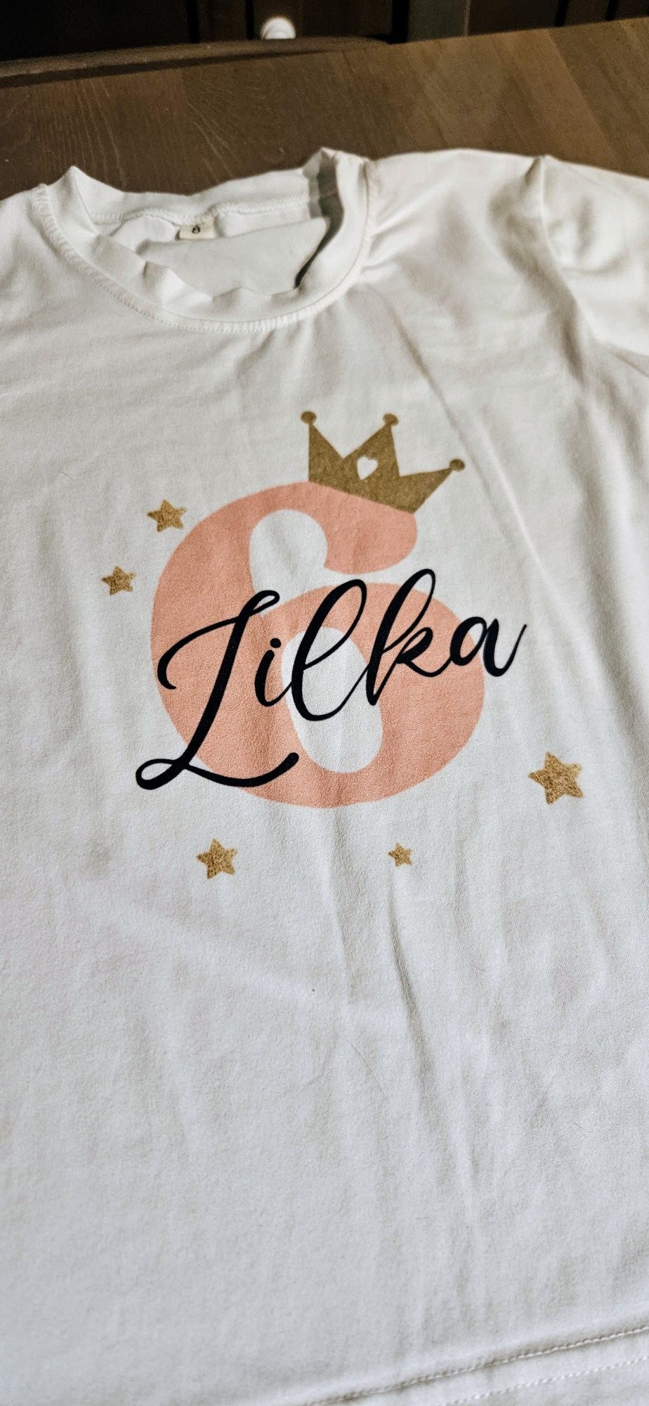 Koszulka t-shirt urodzinowy Lilka 6 r. 122