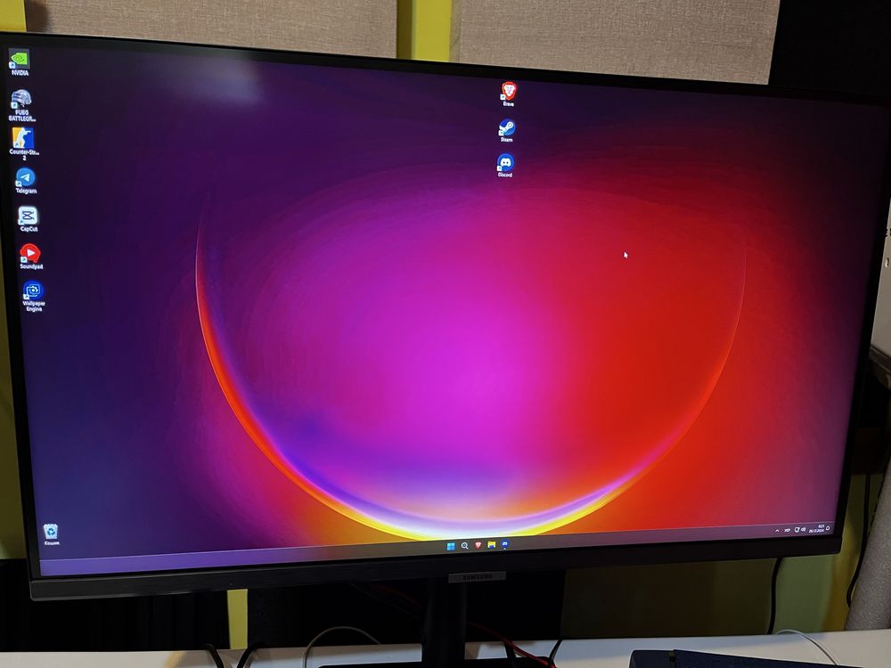 Монітор IPS Samsung S6 2k 75hz