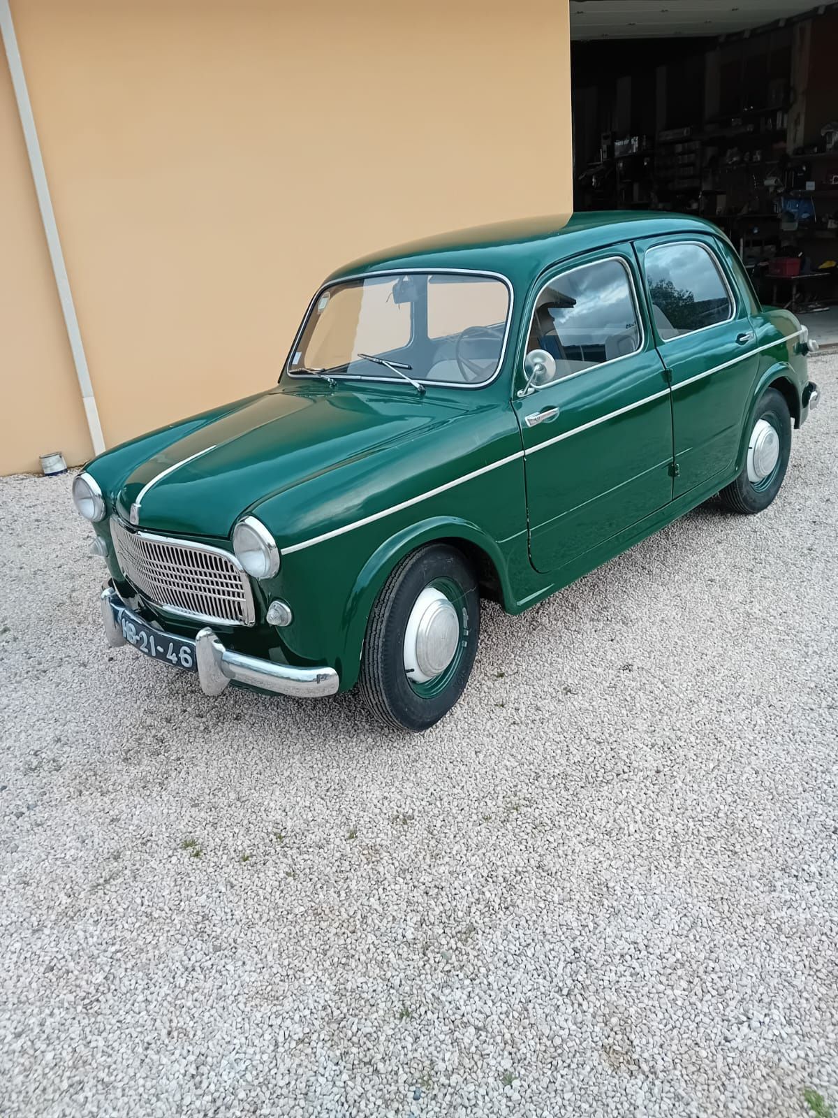 Fiat, restaurado em bom estado