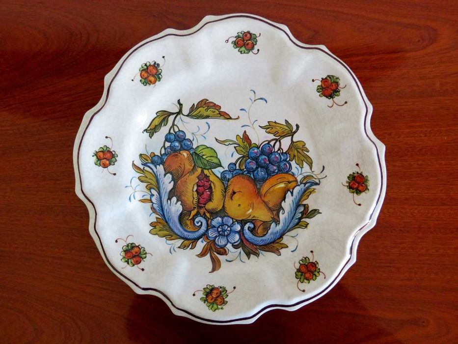 Prato Decorativo em Porcelana – 20 cm