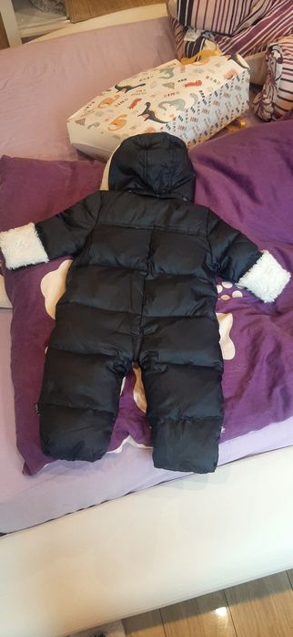 Puchowy zimowy  kombinezon dziecięcy