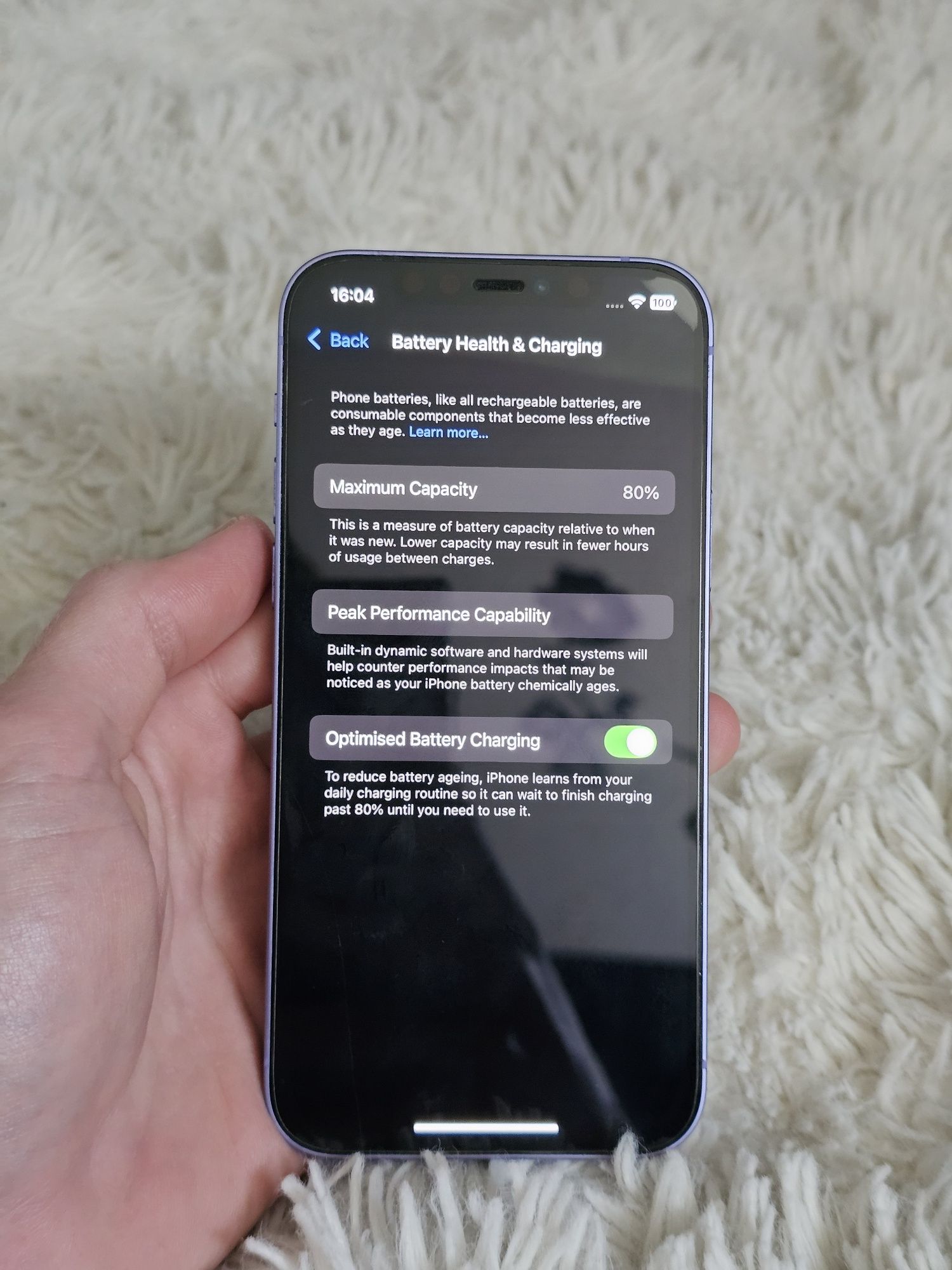 iPhone 12 128GB Fioletowy