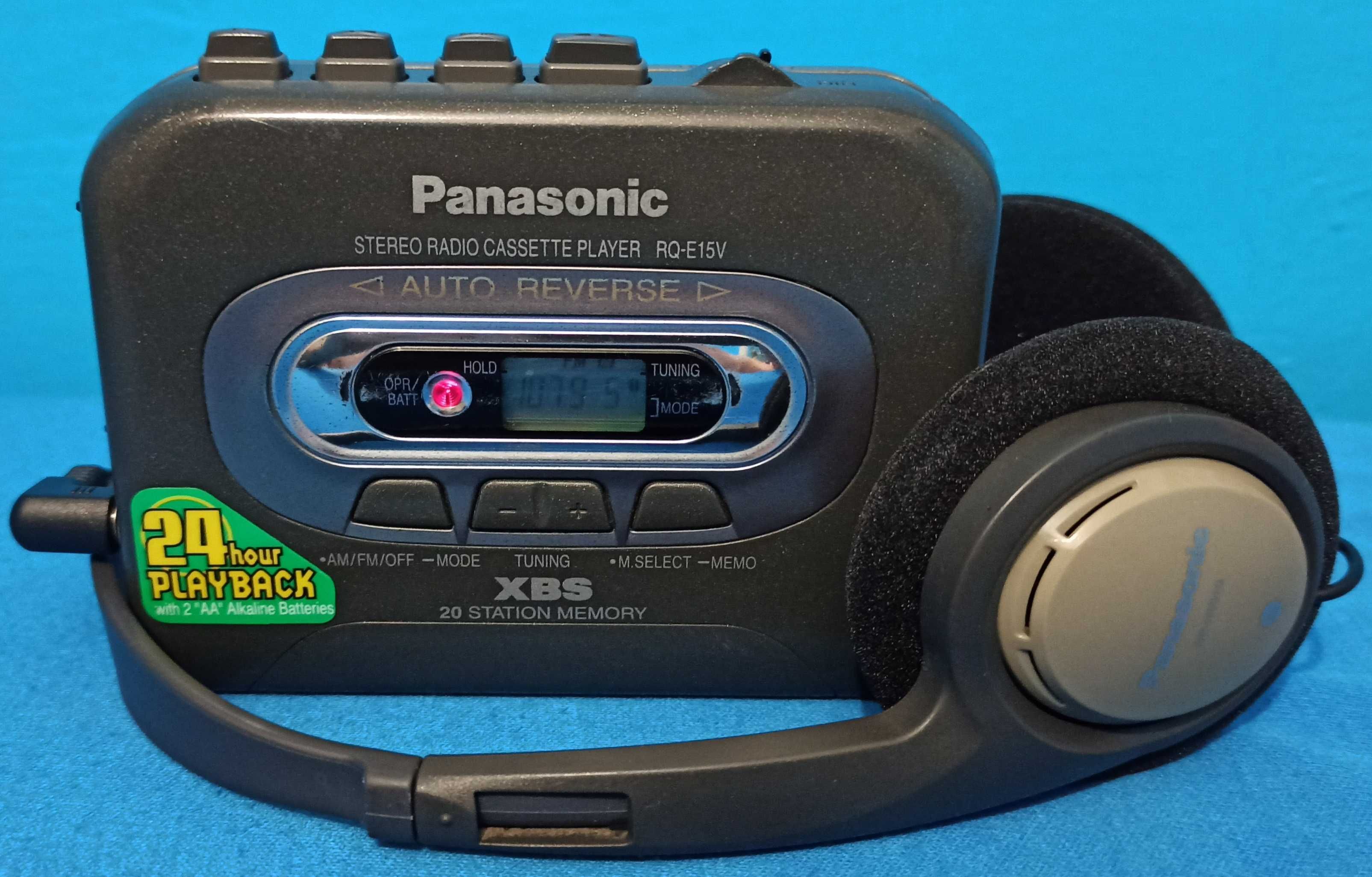 Кассетный плеер  Panasonic RQ-E15V+наушники