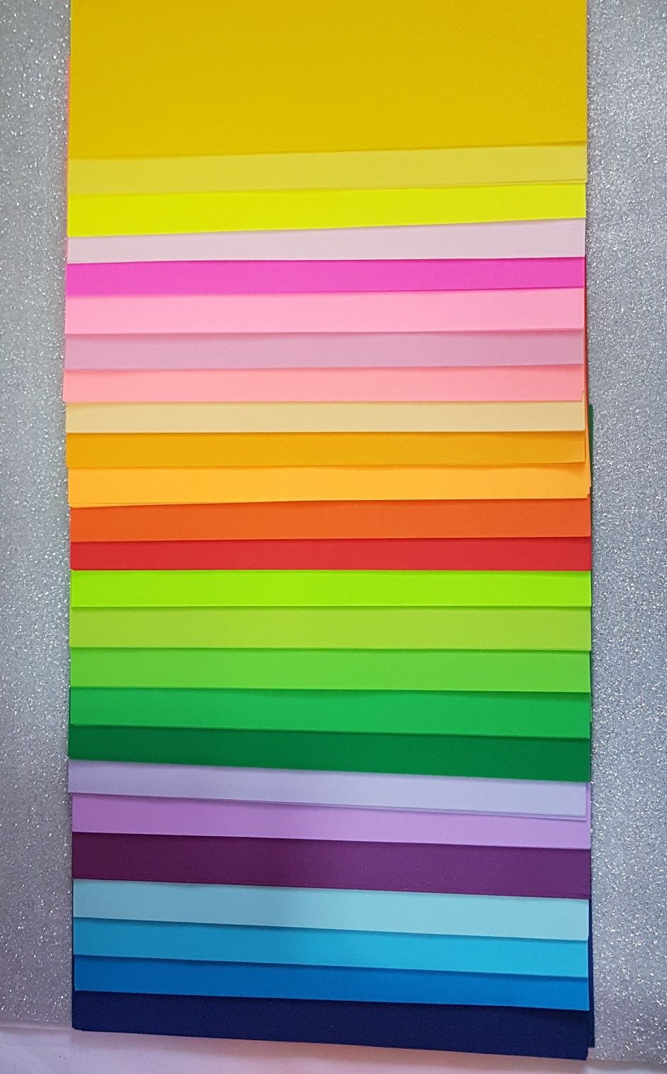 Папір кольоровий Ф-А4 двосторонній 80г Цветная бумага