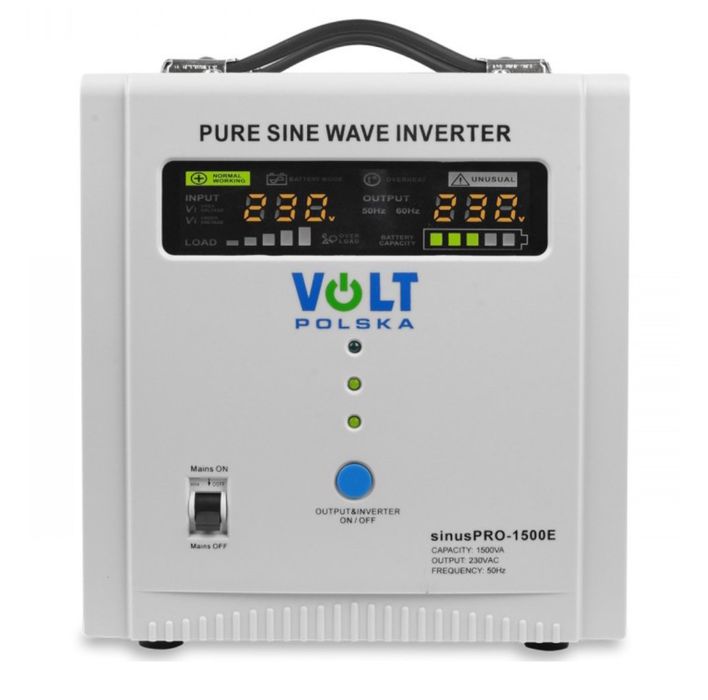 Volt Безперебійник ДБЖ УПС Polska Sinus Pro 1500 E, 1000/1500 Вт, 12V