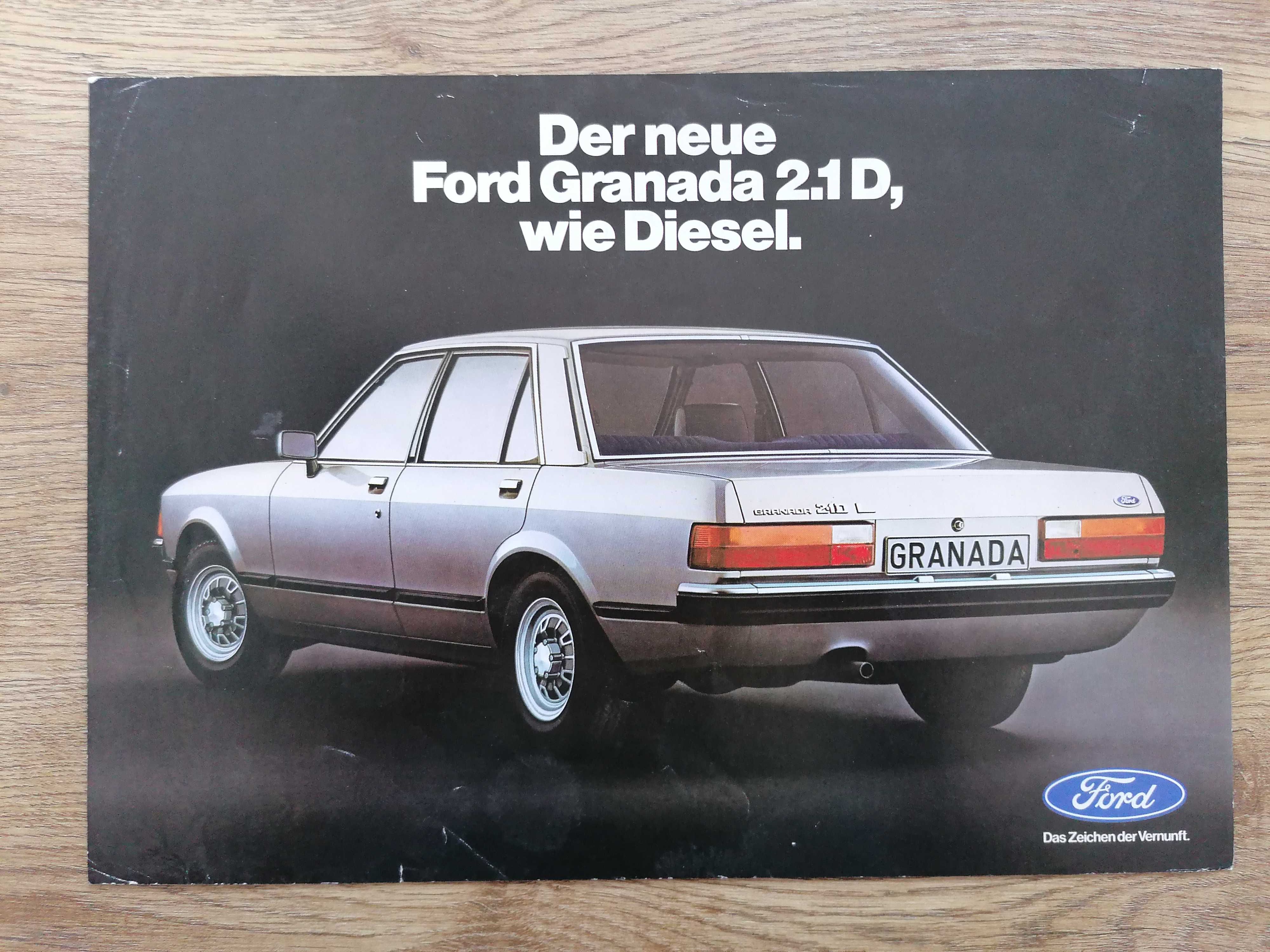 Prospekt Ford Granada