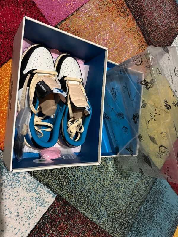Jordan 1 Retro Low OG SP Fragment x Travis Scott R.43