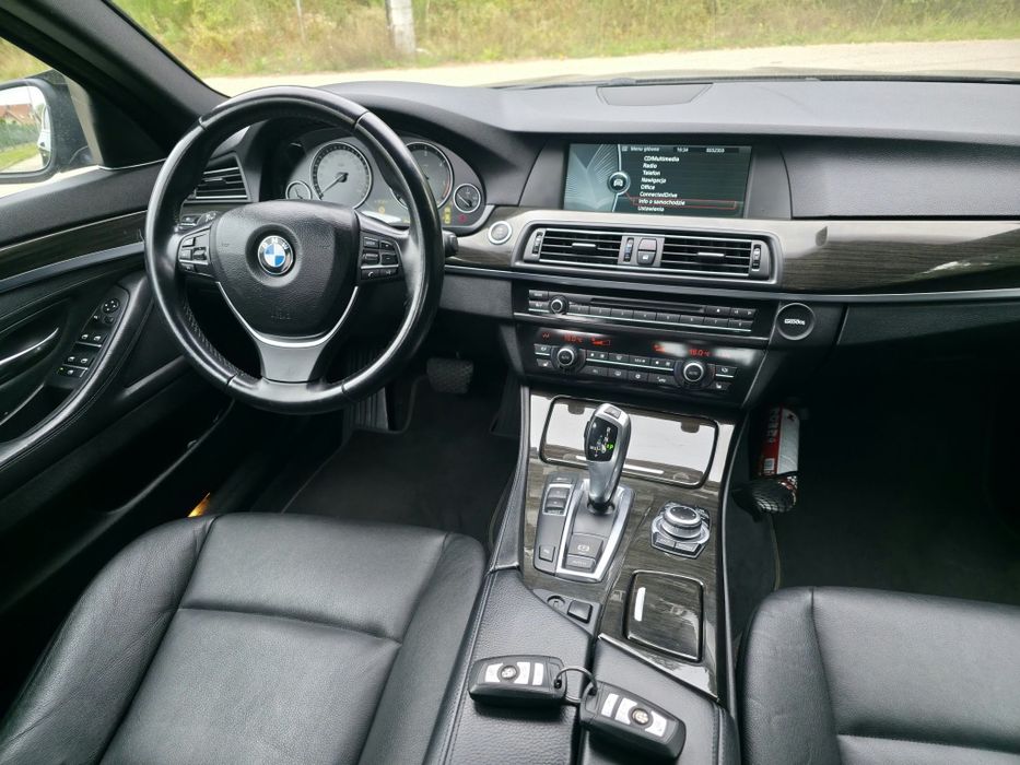 ***Rezerwacja***BMW 520d F10 Sedan Automat Czarna Serwis