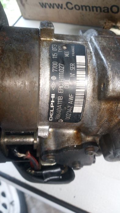 Bomba injetora eléctrica