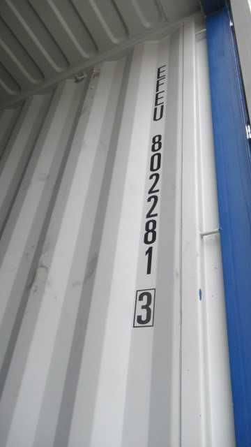 Kontener Morski, magazynowy MX40 one way