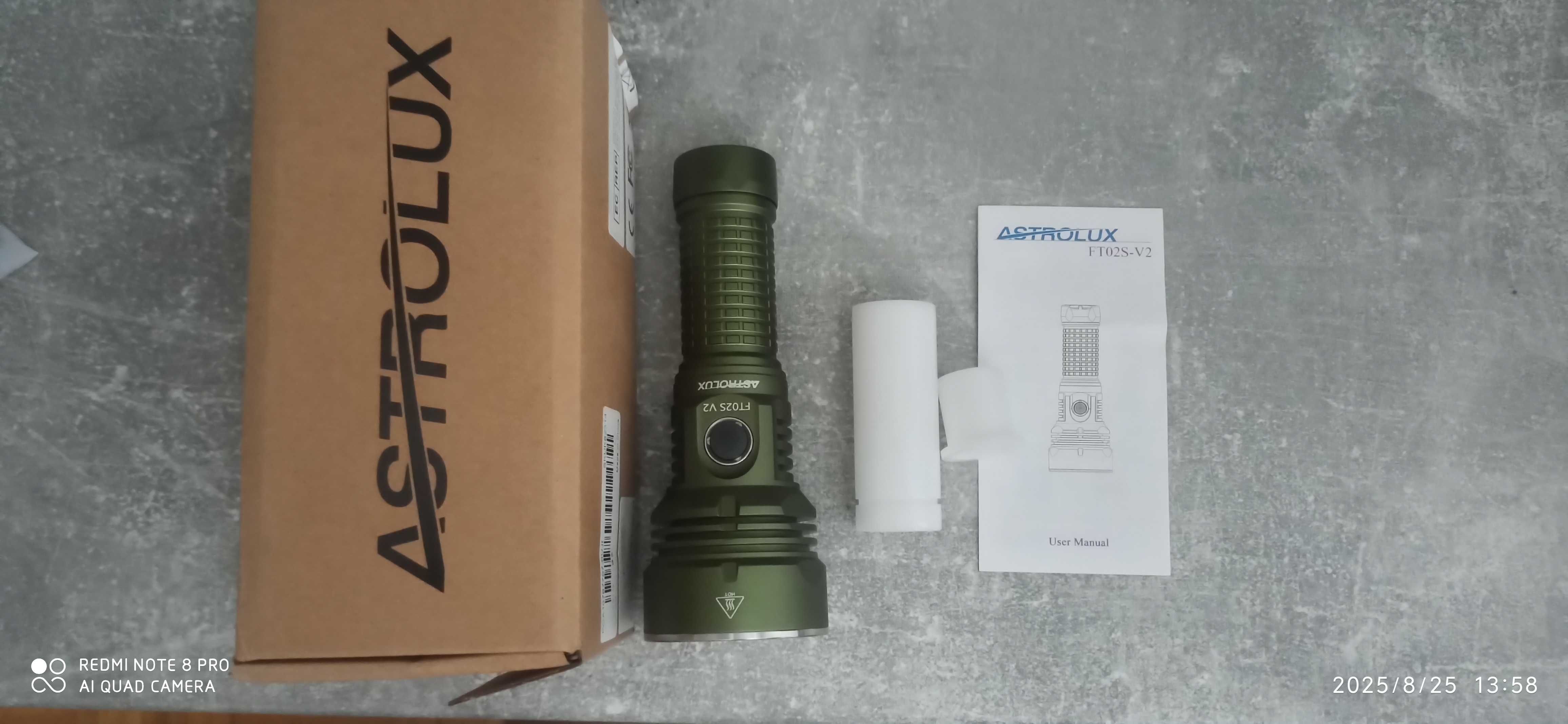 Latarka Astrolux ft02s v2