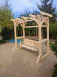 Huśtawka pergola