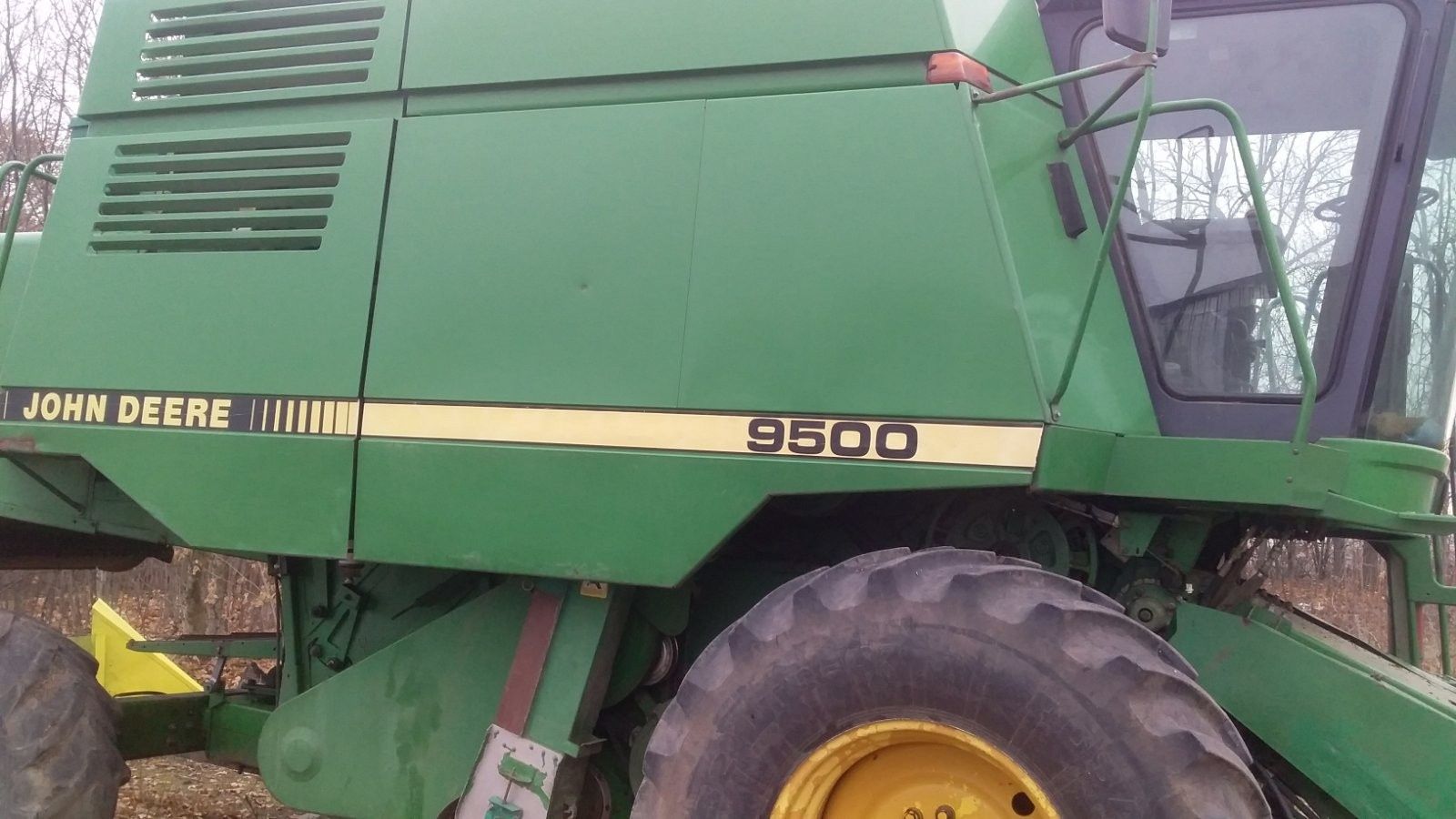 Комбайн Джон Дір 9500, JOHN DEERE, з кукурудзяною жаткою 892, 1997 р.в