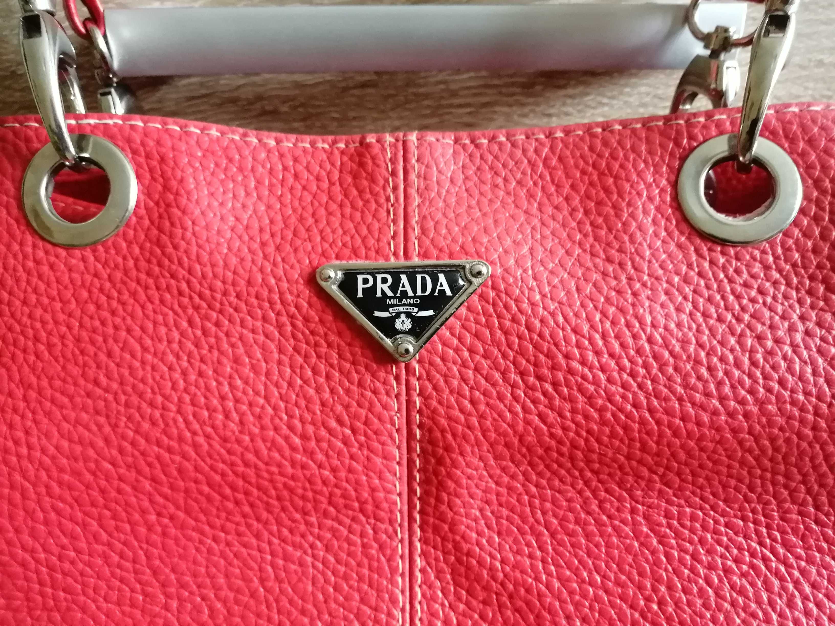 Torebka z logo PRADA