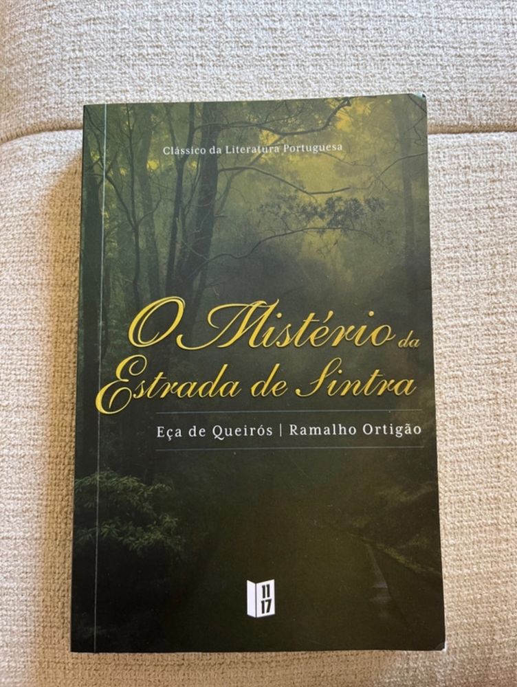 Livro os Mistérios da Estrada de Sintra - Eça de Queirós e Ramalho