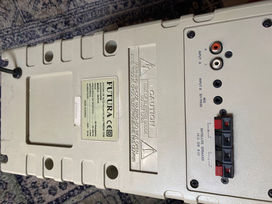 Subwoofer super woofer futura