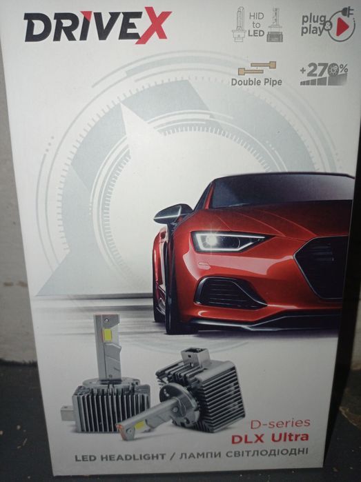Лампи лед DLX ULTRA нові в гарному стані