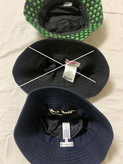 Брендовве панамы-HUF, Prada, Tomyy Hilfiger