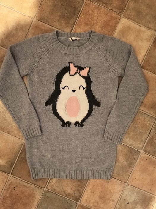 Sweterek dziewczęcy 122-128