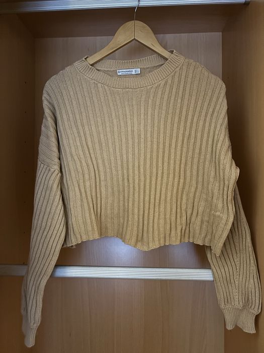 Camisola Creme Stradivarius