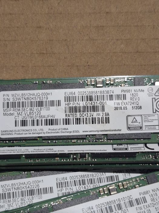 Dysk SSD M2 Nvme 512GB Samsung
