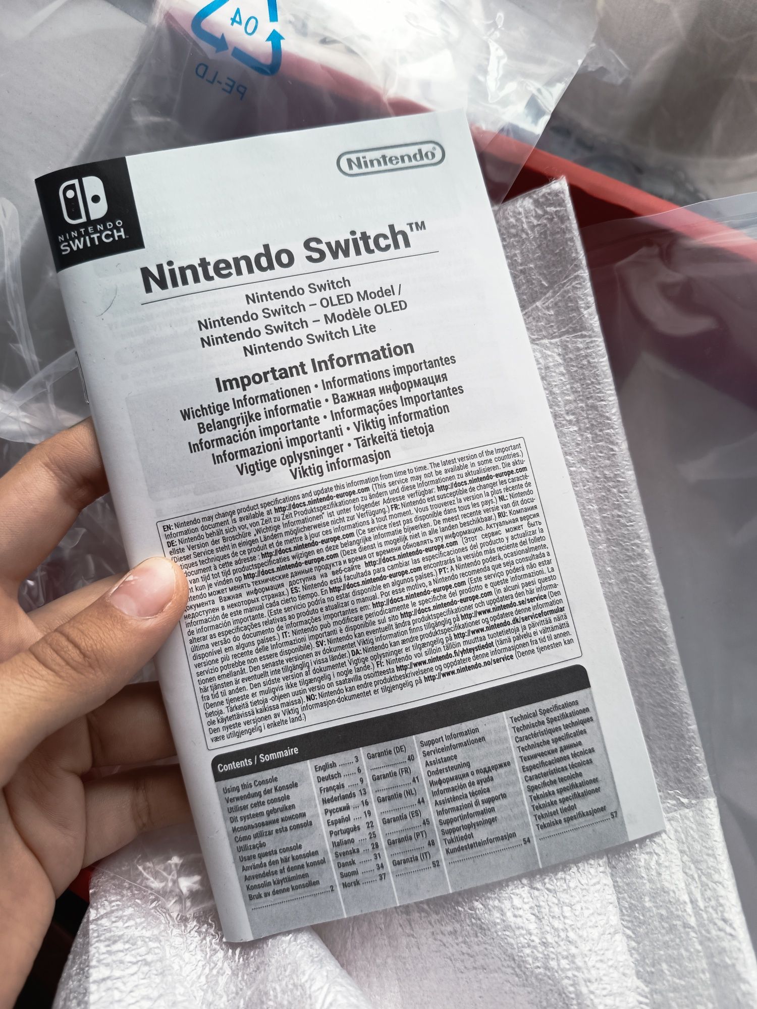 Nintendo switch OLED - NOWY