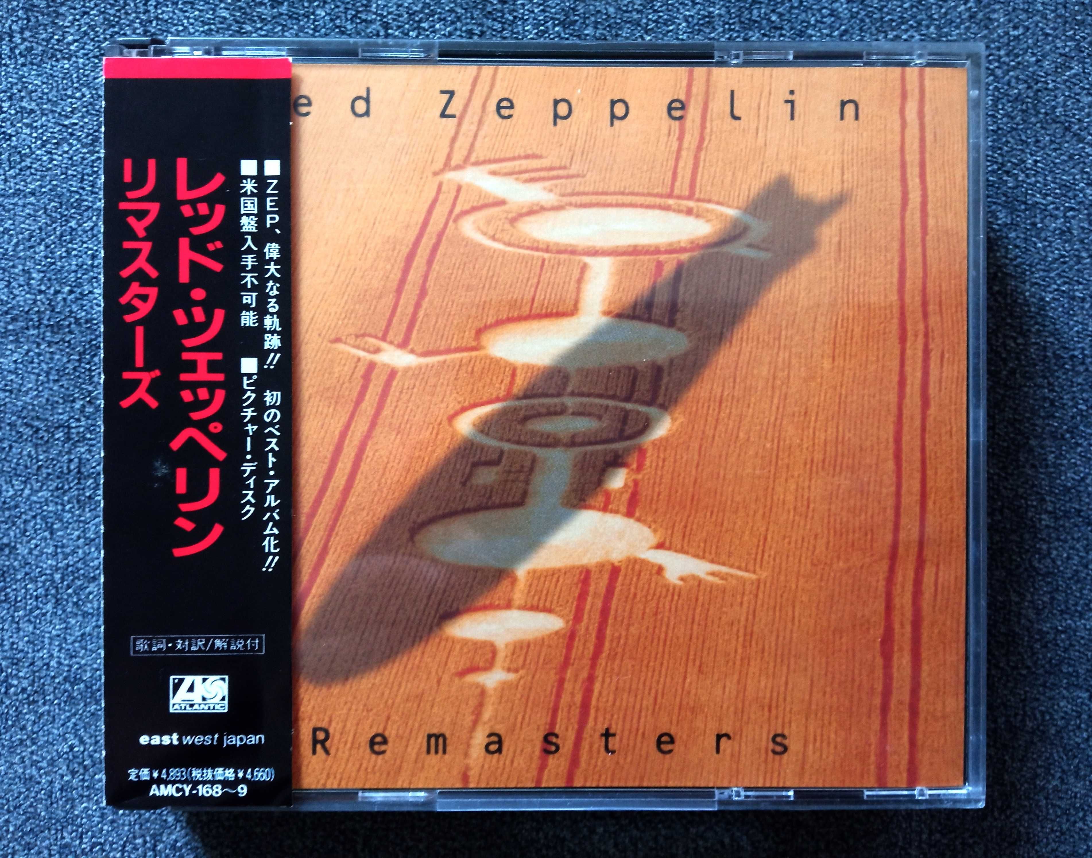 Led Zeppelin Remasters 2CD Japan Obi