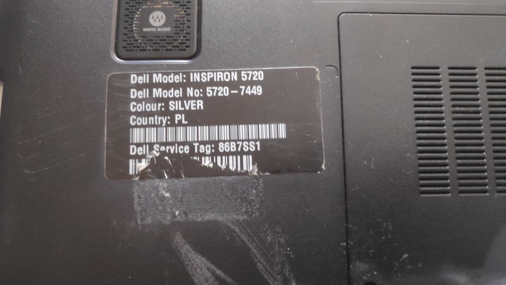 Laptop Dell. 17  cali Nova bateria