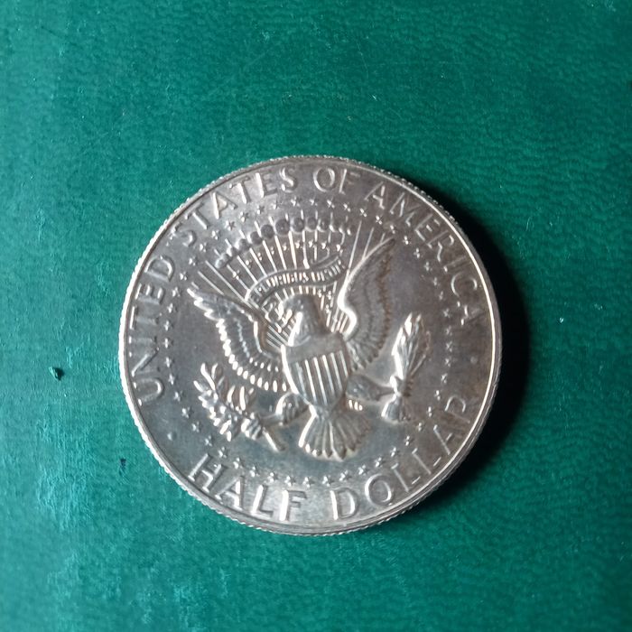 Liberty Half Dolar prata 1969
