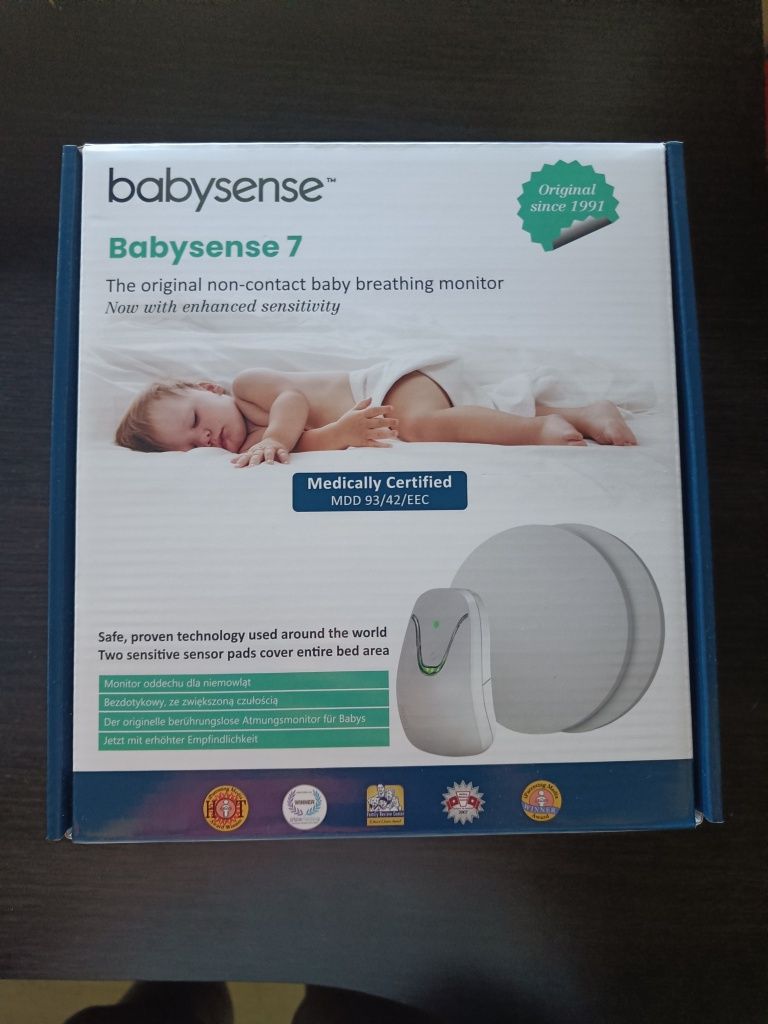 Monitor oddechu Babysense 7 - gwarancja