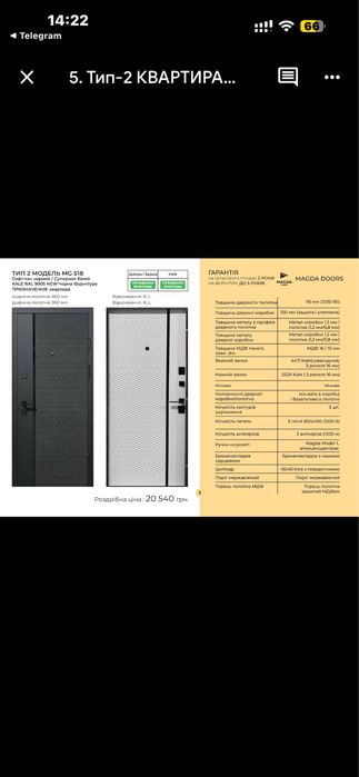 Входные двери со склада