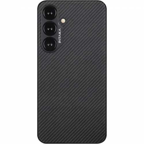 Чохол Pitaka MagEZ Case 4 for Samsung Galaxy S24, Twill Black/Grey