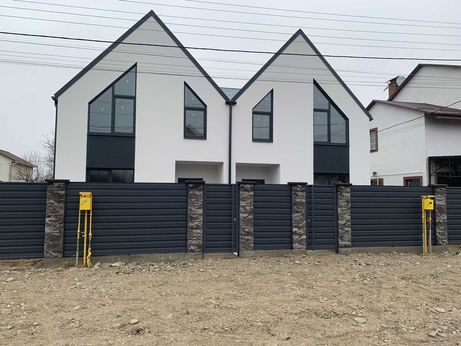 Новий будинок 117 м²+тераса та балкон 25 м², з газом, 3 сотки