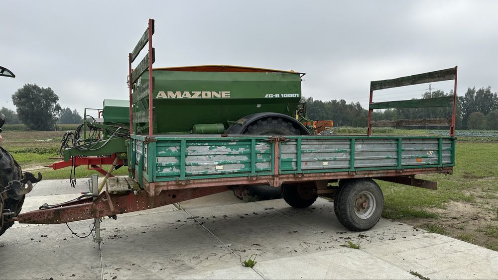 Przyczepa jednoosiowa sztywna