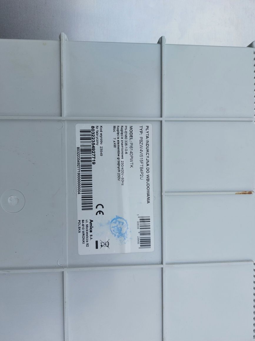 Płyta indukcyjna Amica PI6140PWTK