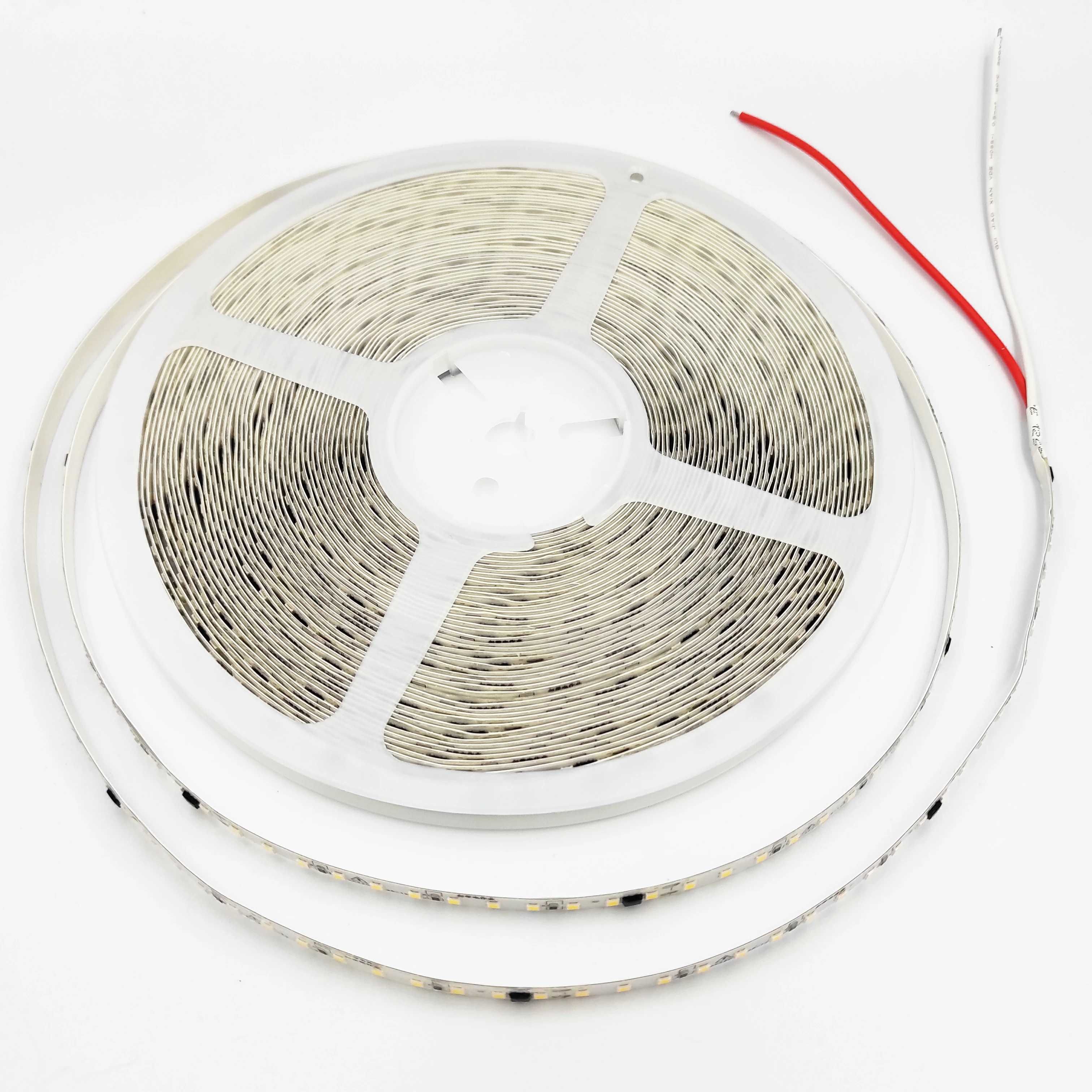 Світлодіодна LED стрічка 220v без силікону+скотч