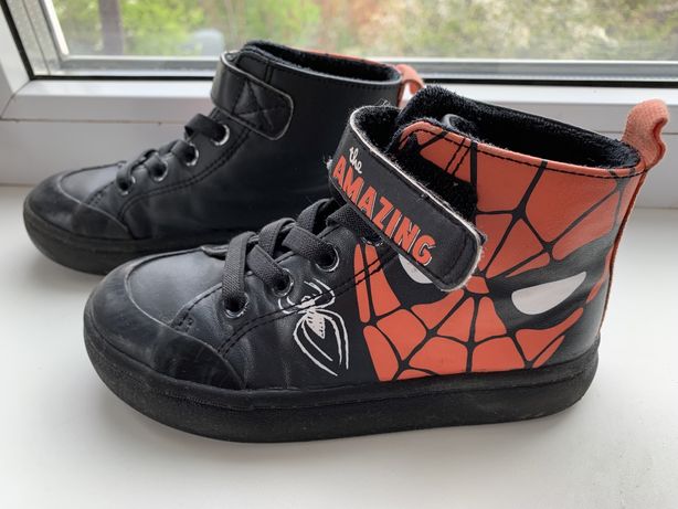 H&M ботінки чоботи кроссовки  кросівки хайтопи 28 marvel Spider-Man