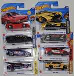 Conjunto de 8 Hotwheels