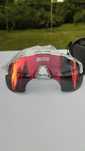 Nowe oryginalne okulary Scicon Aerowing Lamon Crystal Gloss Multi Red