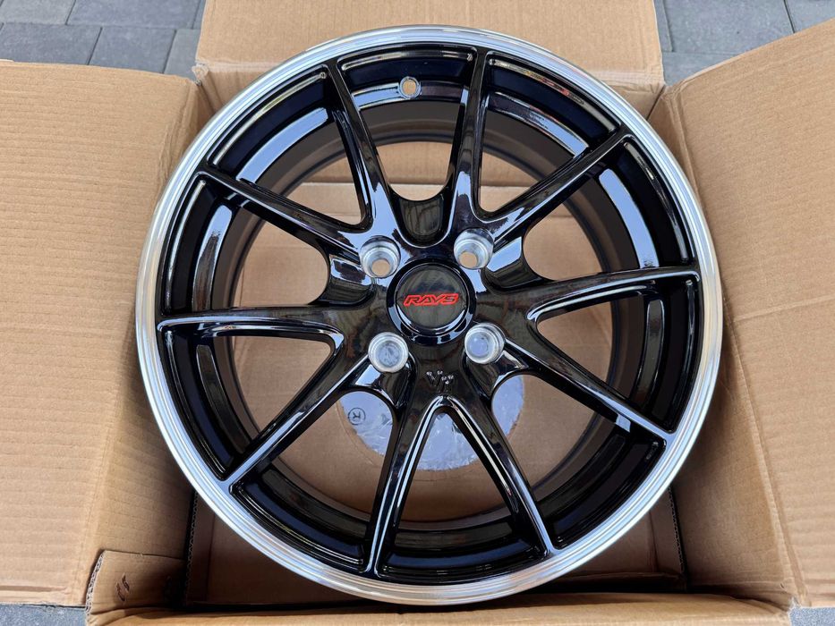 Нові Чорні диски R15 4x100 6j et35 Renault Honda Suzuki Kia Hyundai