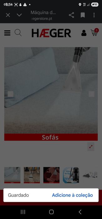 Vendo Aspirador Multifunções, usados apenas 2 vezes.  Impecável