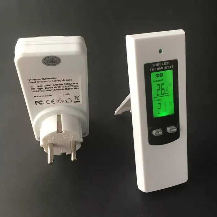 Цифровой беспроводной термостат регулятор температуры в помещении