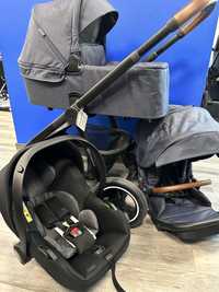 Kinderkraft wózek 3w1 avionaut cosmo fotelik samochodowy